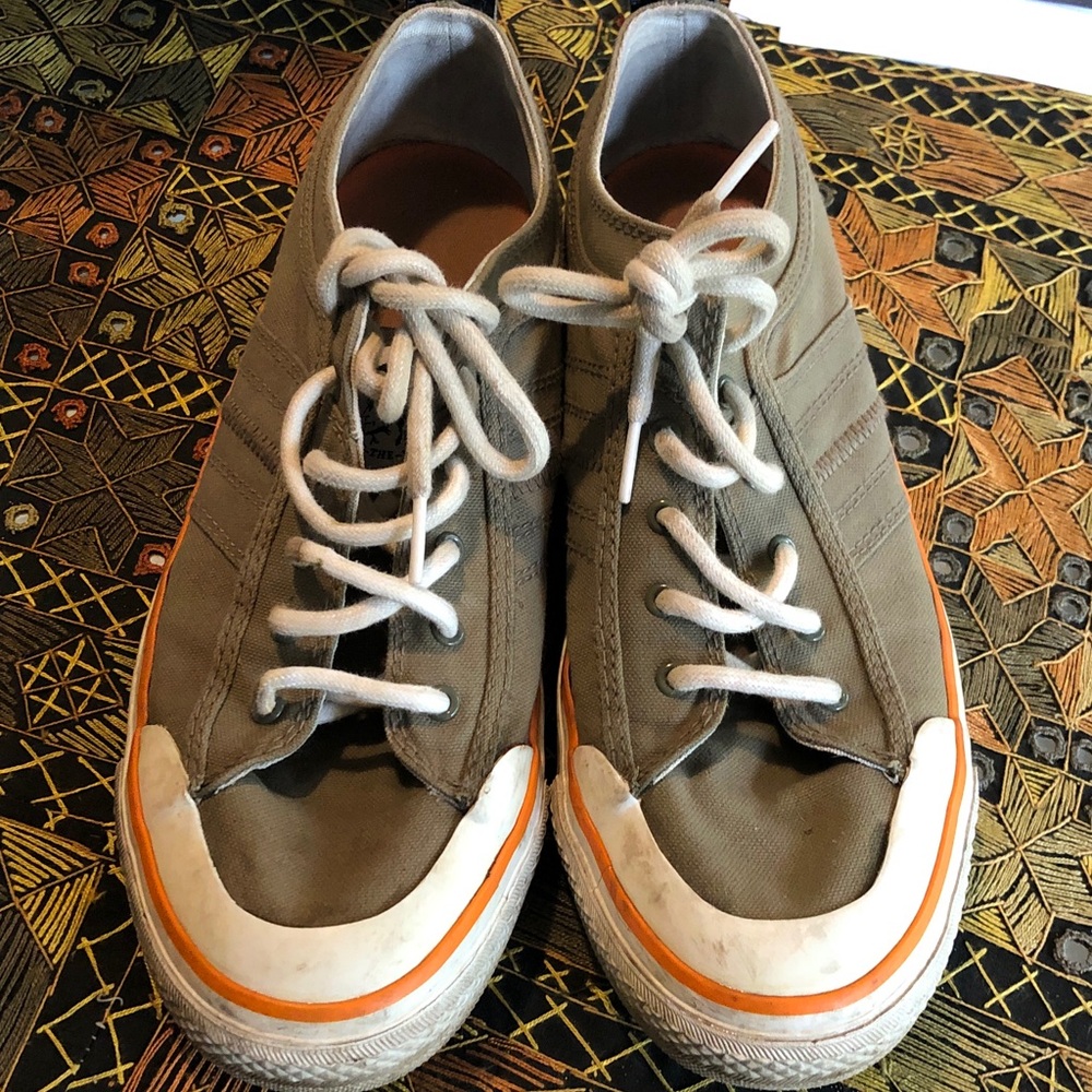Diesel men’s Sneakers in Tan and Orange